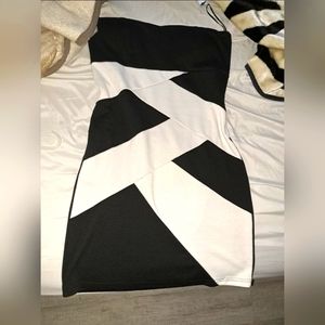 Short strapless dress